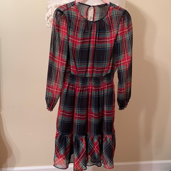 ❤️J. Crew❤️Stewart Tartan Plaid Dress - Picture 2 of 9